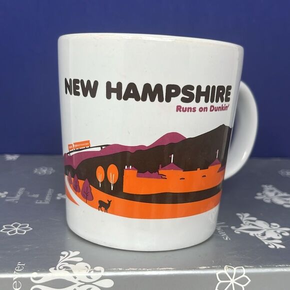 Dunkin Donuts Destination New Hampshite Mug 2012 - Picture 1 of 10